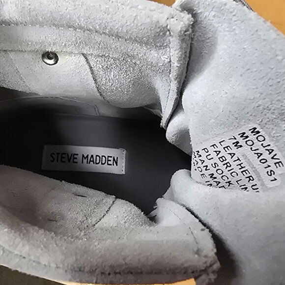 Steve Madden Mojave Moja01S1 Boots Suede - Picture 8 of 8